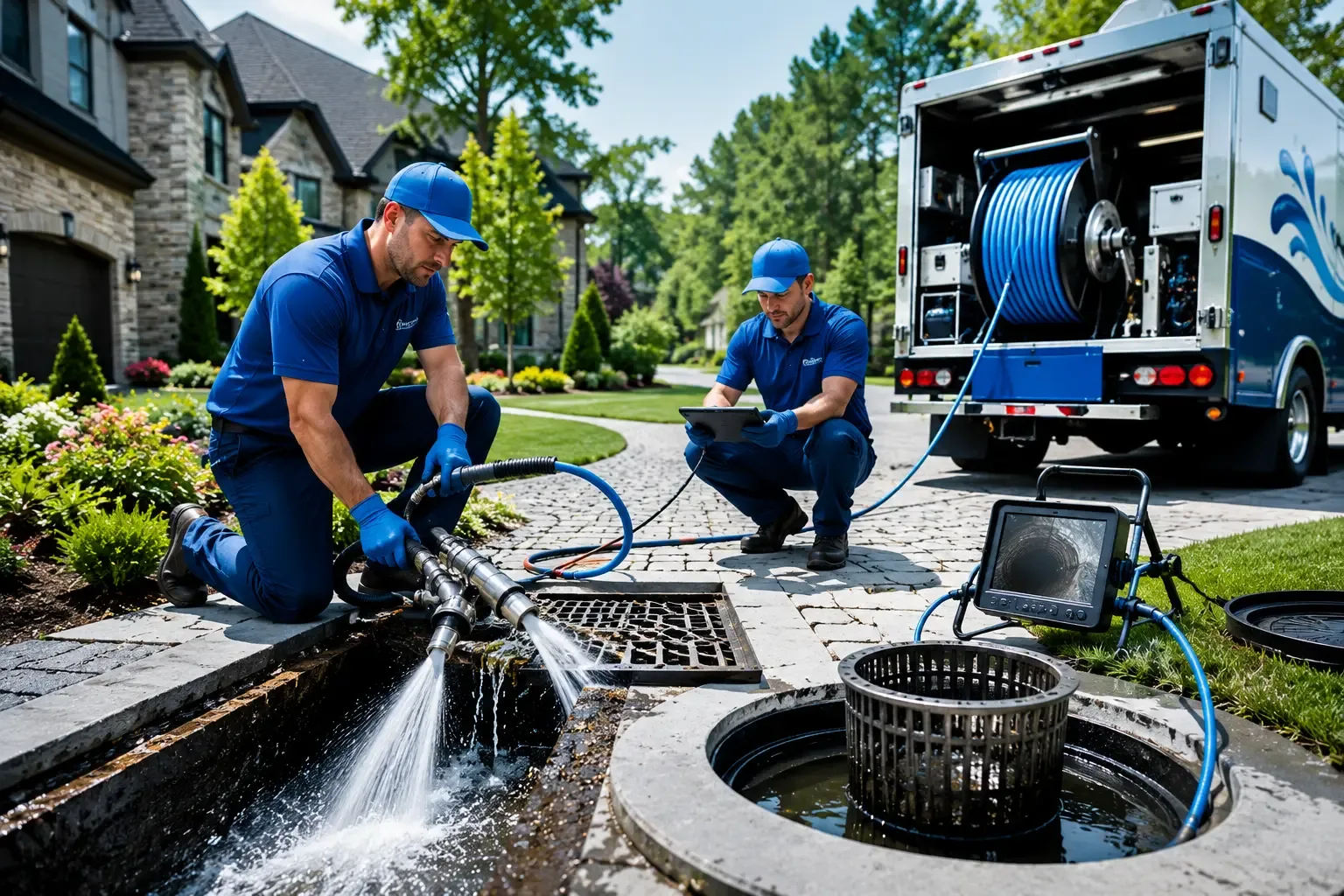 Local outdoor drain cleaning professionals in Redfox, KY